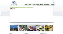 Desktop Screenshot of lwshipping.com